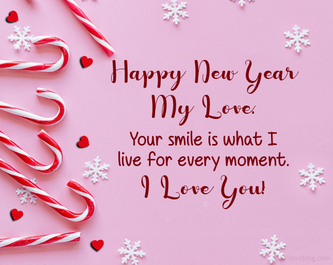 Happy New Year Wishes Messages For my Girlfriend