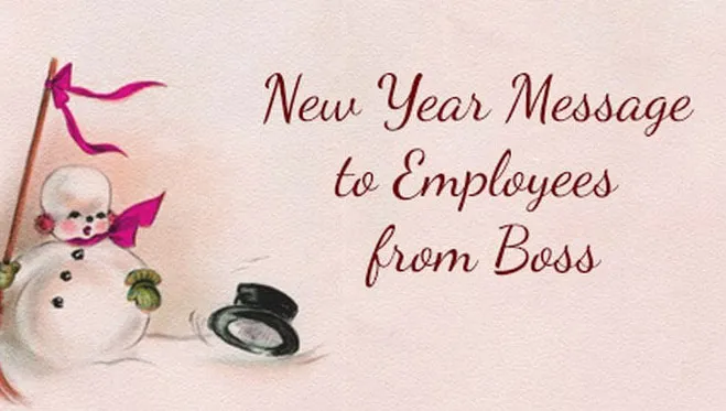 2024 Happy New Year Wishes for Employee & Team Workers