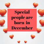 Birthday Love Messages For Those Born In December