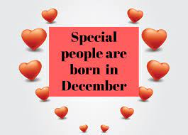Birthday Love Messages For Those Born In December
