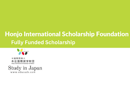 Fully Funded Honjo International Scholarship Foundation 2024