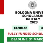 Fully Funded Scholarship at Bologna University in Italy 2024