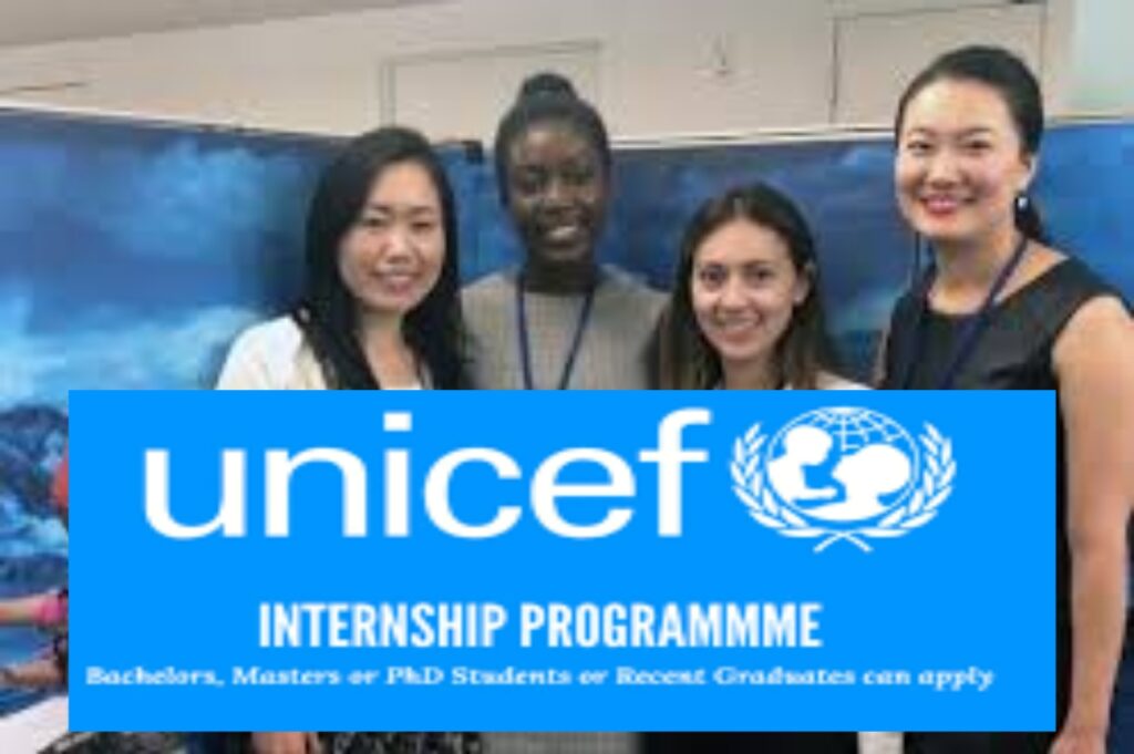 Fully Funded UNICEF Summer Internship 2024