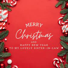 Inspirational Merry Christmas Greetings for Sister in Law