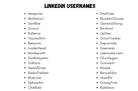 Username Ideas For Linkedin (2024)